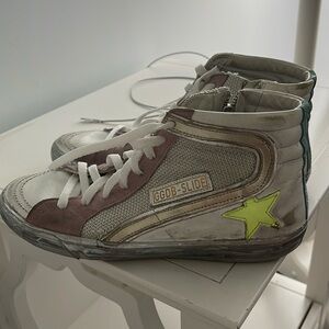 Selling golden goose mid top sneakers size 8